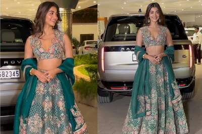 Pooja Hegde’s Green Lehenga Is Enough To Turn Heads At Any Desi Function