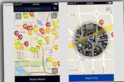 A new app alerts people to avoid unsafe areas, provides safe walking directions