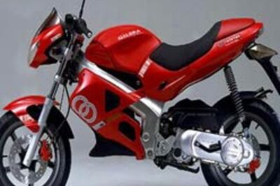 Topless porn stars in a bike parade