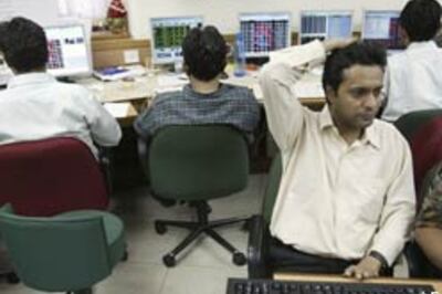 Markets in red, Sensex opens below 9000