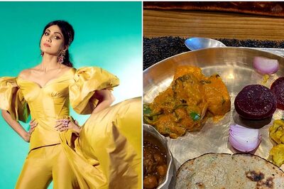 Shilpa Shetty 'Fills Her Plate With the Colours of the Rainbow', See Photo