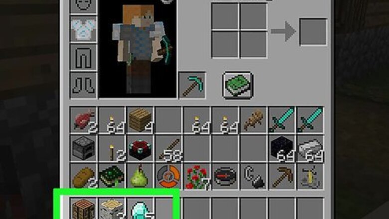 How to Craft a Diamond Sword in Minecraft