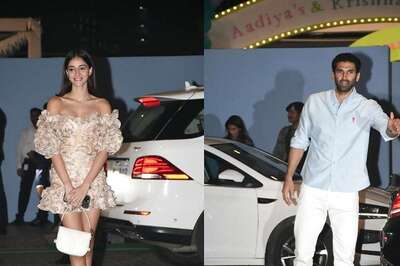 Ananya Panday And Rumoured BF Aditya Roy Kapur Attend Isha Ambani's Twins' First Birthday Bash