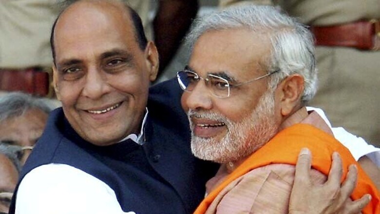 Rajnath Singh compares Narendra Modi with Lord Rama