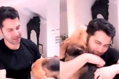 Varun Dhawan Returns Home After 45 Days, Receives ‘Greatest Reward’ From His Doggo; Watch