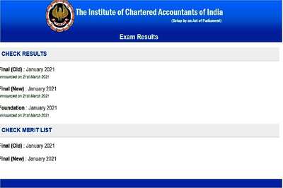 ICAI CA Final, Foundation Result Declared: Here's How to Check
