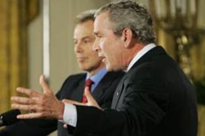 Bush, Blair admit mistakes in Iraq