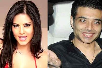 Sunny leone, Uday Chopra enter a 'plank off' competition on social media