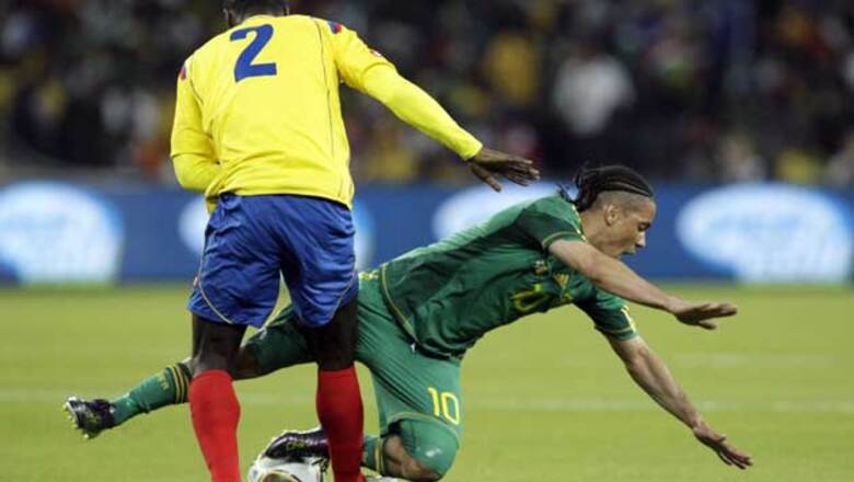 Football WC warmup: SA beat Colombia 2-1