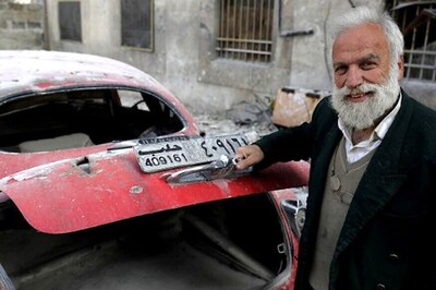70-year-old Syrian Man Says He Won't Ever Leave Aleppo, Wishes To Restore His Classic Cars