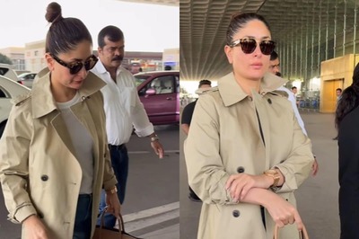 Kareena Kapoor Exudes Boss Lady Vibes In Overcoat And Denim, Gets Papped At Airport; Watch