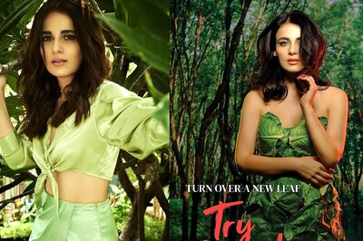 Radhika Madan Turns Into Green Goddess for PETA India World Environment Day Vegan Campaign