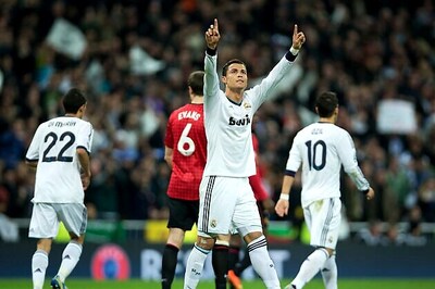 Manchester United hold Real Madrid 1-1 at Santiago Bernabeu