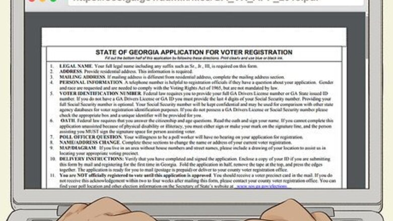 How to Register to Vote in Georgia