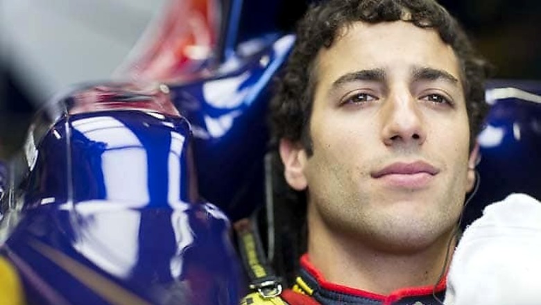Daniel Ricciardo tops timesheets on second day of Young Driver Test