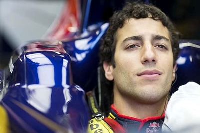 Daniel Ricciardo tops timesheets on second day of Young Driver Test