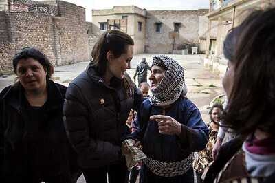 Angelina Jolie opens UK centre to fight warzone violence against women