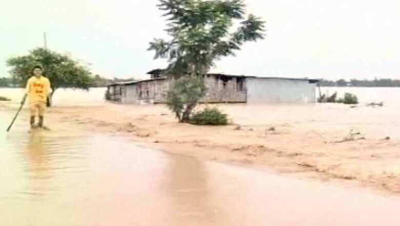 Kiren Rijiju makes aerial survey of flood-hit Manipur