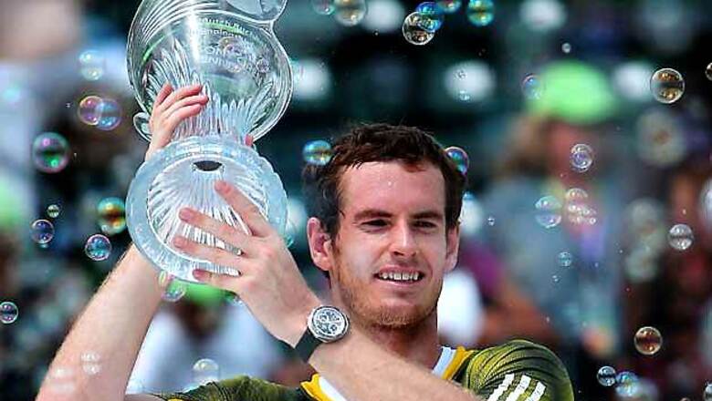 Murray displaces Federer at No.2 after Miami title