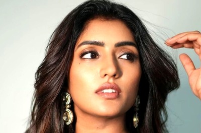 Actress Eesha Rebban, In Blue Floral-printed Kurta Set, Steals A Million Hearts