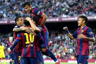 Lionel Messi, Luis Suarez on target as Barcelona rout Getafe 6-0