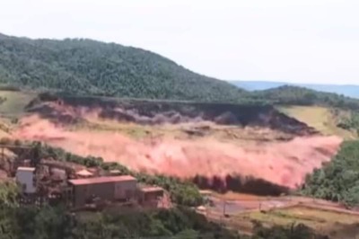 Watch: Huge Dam Collapse In Brazil Leads To Tsunami-like Flood In Seconds
