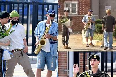 BTS: Jin Breaks Down as He Gets Discharged From Military, Members Host Epic Welcome Back Meet | Watch