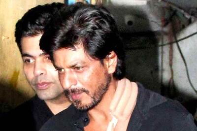 Snapshot: Putting rift rumours aside, Karan and SRK party together