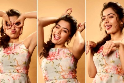 Rashmika Mandanna Captivates Fans While Fangirling Over Vijay in Latest Pics