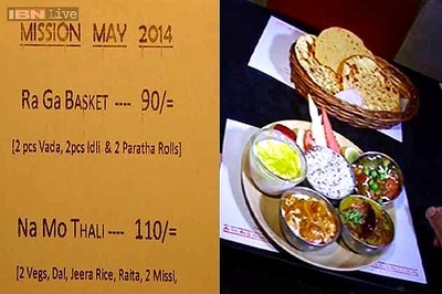 Election special menu: NaMo Thali, RaGa Basket