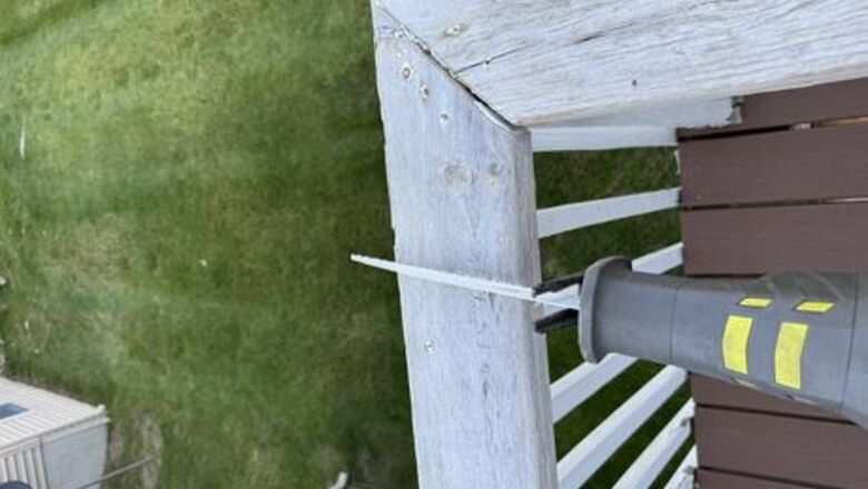 How to Replace Deck Railing with Prebuilt Vinyl Railing