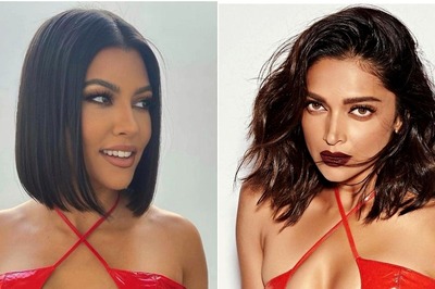 Deepika Padukone Vs Kourtney Kardashian, Who Wore Stunning Red Leather Dress Better?