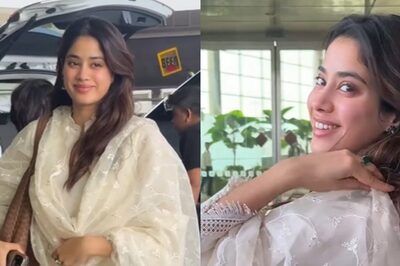 Janhvi Kapoor Stuns in White Ethnic Wear as She Heads Out of City, Fans Call Her ‘Pretty’; Watch