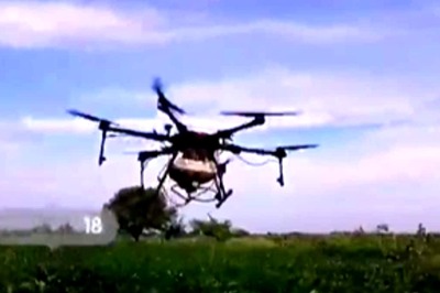 At This Andhra Pradesh Village, Drones Are Used To Spray Medicines On Crops