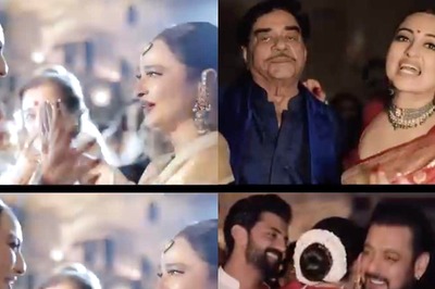 Sonakshi Sinha Tells Emotional Rekha 'Rona Mat', Hugs Salman in New Video from Her Reception | Watch