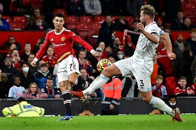 Ronaldo Scores In Man United's 3-1 Win Over Burnley In EPL