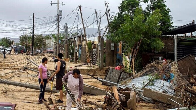 Tropical Storm Lidia Lashes Mexico's Baja California; 4 Dead