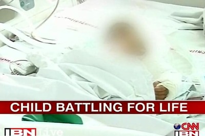 Baby Falak's brain infection starts subsiding