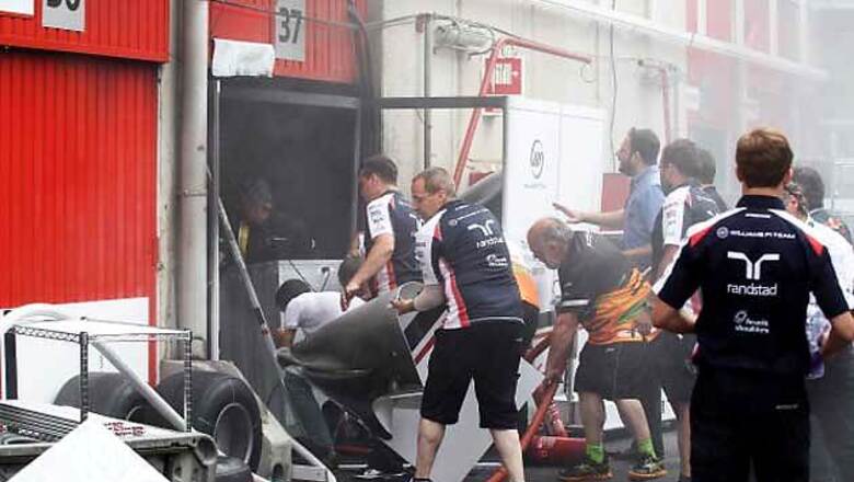 Pastor Maldonado's Williams suffers KERS failure