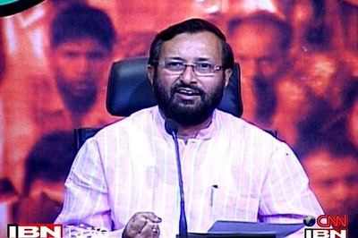 I&B Minister Prakash Javadekar acts tough, sends back late comers