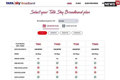 Tata Sky Broadband Buying Guide: Up To 300Mbps Speed But How Does It Compare With Airtel Xstream?