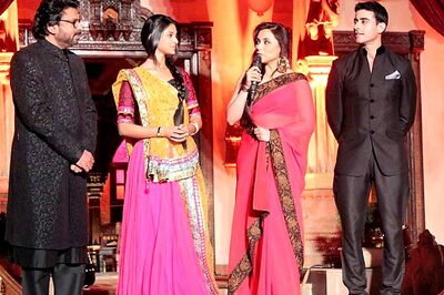 Rani Mukerji launches Bhansali's debut TV show