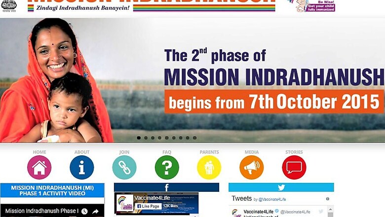 Govt Looks at Full Immunisation Under Mission Indradhanush by 2018