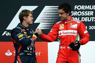 F1 title race turning into Alonso v Vettel