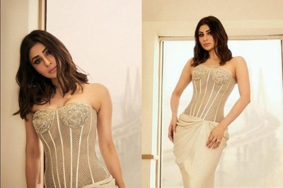Sexy! Mouni Roy Sizzles In See-Through Gown, Disha Patani Calls Her 'Most Beautiful'; See Hot Photo