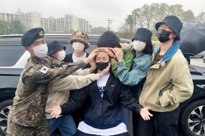 BTS: OT7 Reunite To Bid J-Hope Emotional Farewell For Military Training, Jin Slips Into His Uniform