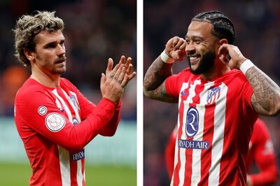 WATCH | Memphis Depay Presents Antoine Griezmann With NBA-style Ring for Breaking Atletico Madrid Goalscoring Record
