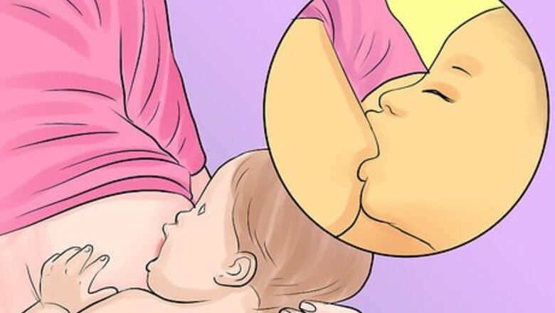 How to Stop a Breast Feeding Baby From Biting