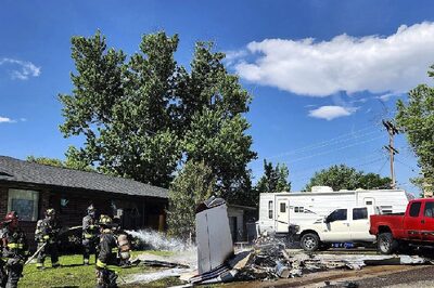 Plane Crashes In Front Yard Of Home In US’ Denver, Four Hospitalised