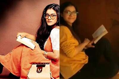 Kajol Recreates Iconic Train Scene from DDLJ as She Promotes Tanhaji with Ajay Devgn